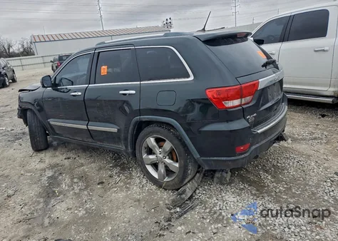 2012 Jeep Grand Cherokee Overland z USA, uszkodzony, nr VIN 1C4RJFCT7CC246687